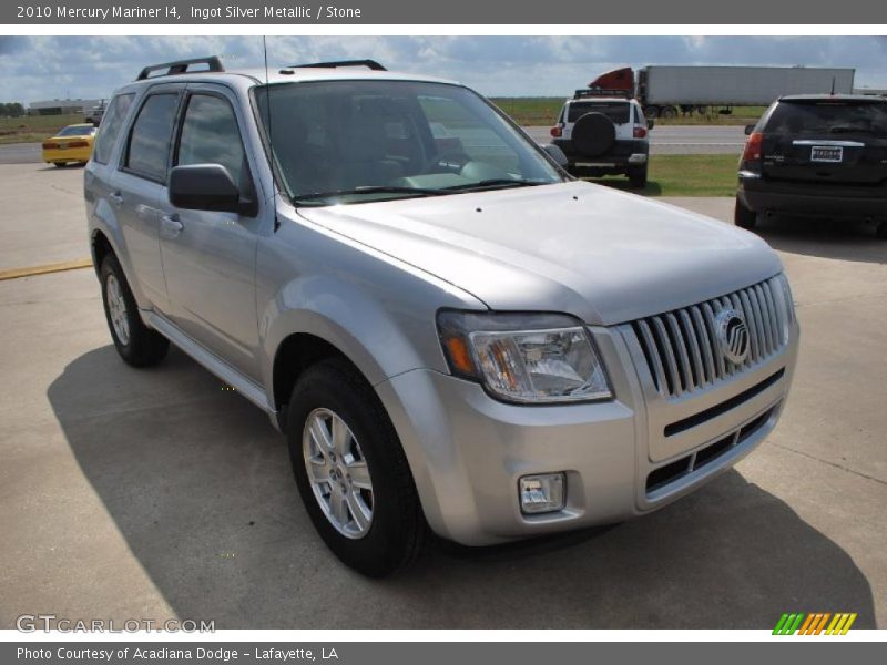 Ingot Silver Metallic / Stone 2010 Mercury Mariner I4