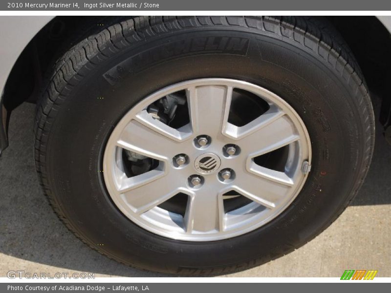 Ingot Silver Metallic / Stone 2010 Mercury Mariner I4
