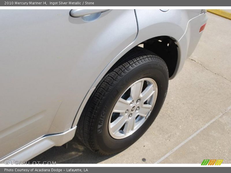 Ingot Silver Metallic / Stone 2010 Mercury Mariner I4