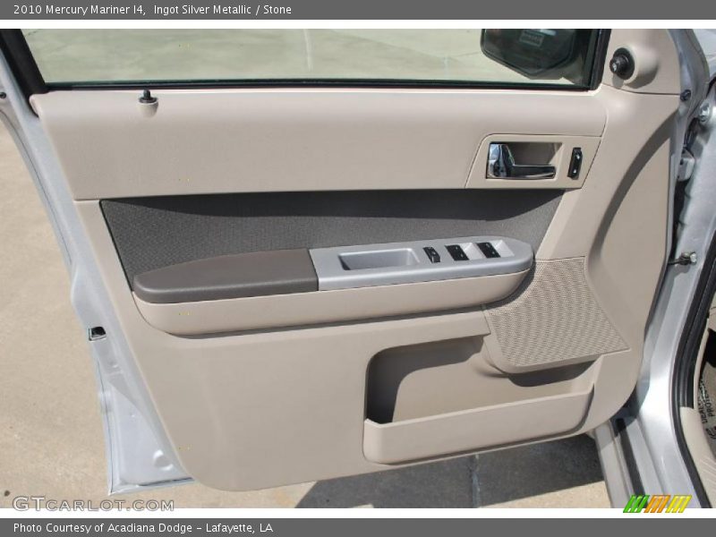 Ingot Silver Metallic / Stone 2010 Mercury Mariner I4