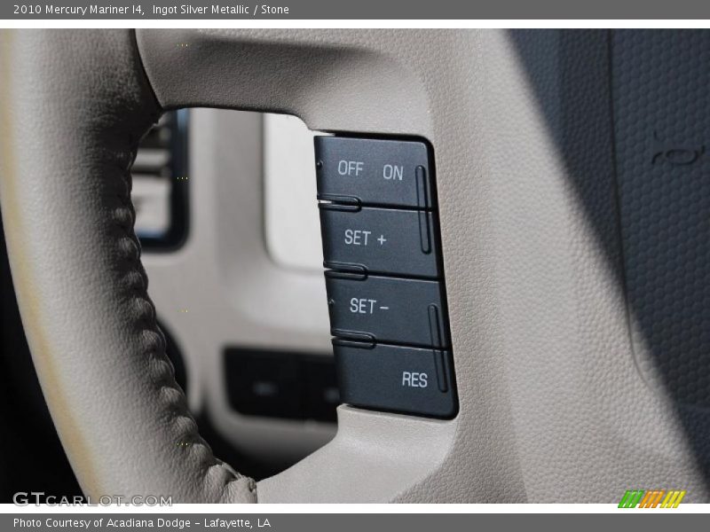 Ingot Silver Metallic / Stone 2010 Mercury Mariner I4