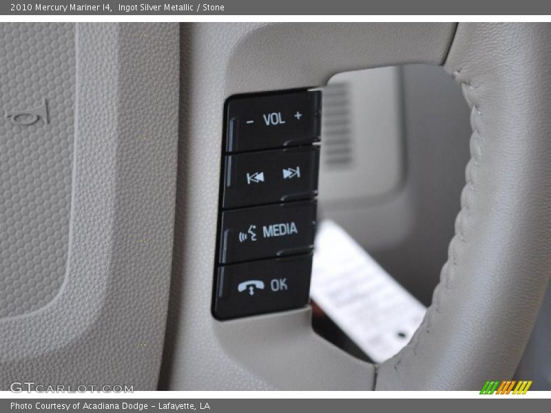 Ingot Silver Metallic / Stone 2010 Mercury Mariner I4