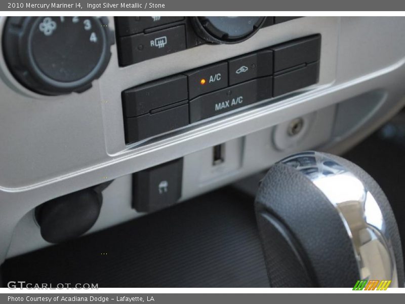 Ingot Silver Metallic / Stone 2010 Mercury Mariner I4