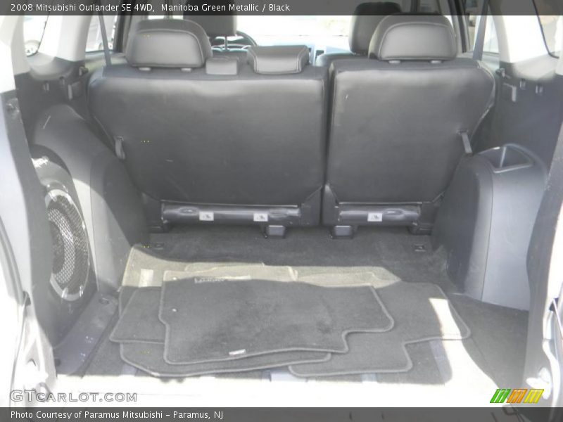 Manitoba Green Metallic / Black 2008 Mitsubishi Outlander SE 4WD