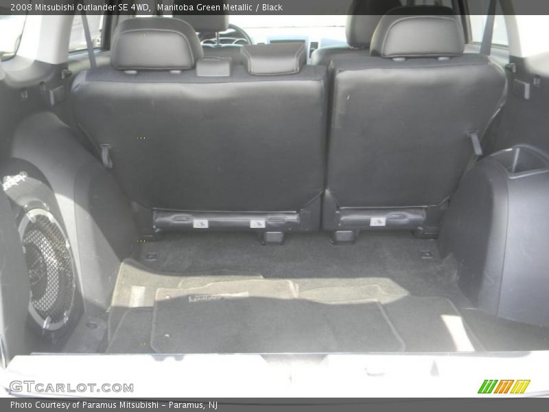 Manitoba Green Metallic / Black 2008 Mitsubishi Outlander SE 4WD
