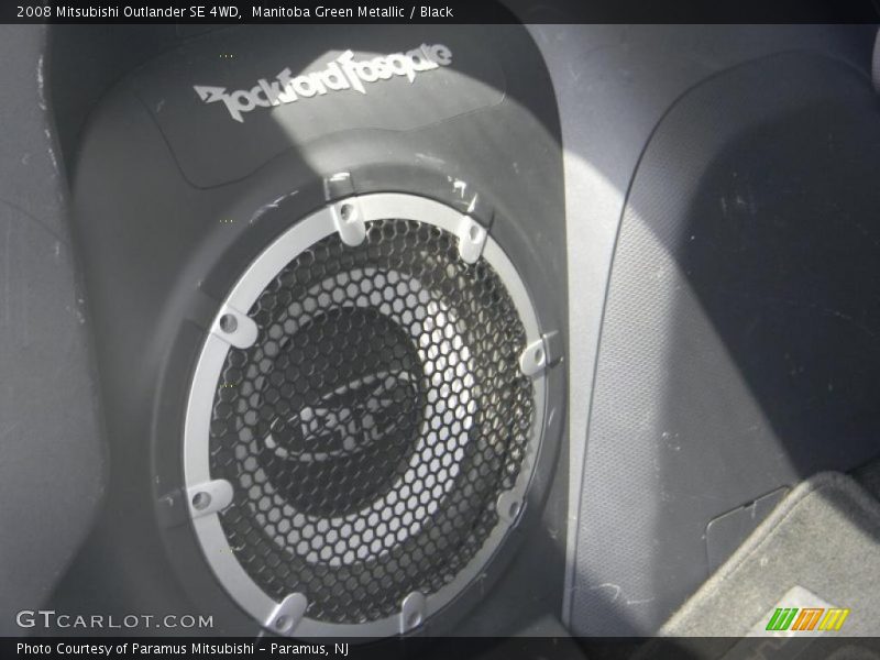 Manitoba Green Metallic / Black 2008 Mitsubishi Outlander SE 4WD