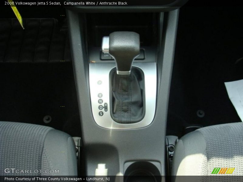 Campanella White / Anthracite Black 2008 Volkswagen Jetta S Sedan