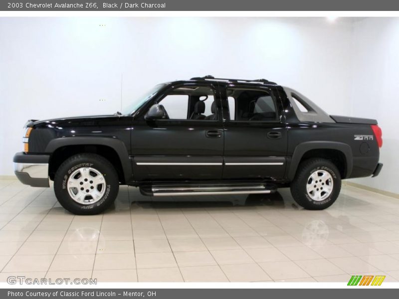 Black / Dark Charcoal 2003 Chevrolet Avalanche Z66