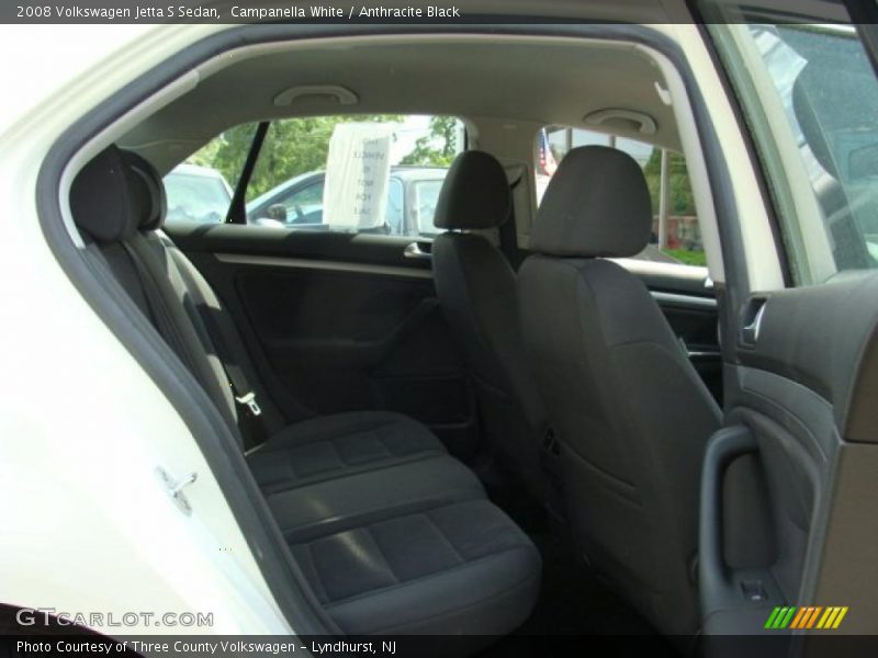 Campanella White / Anthracite Black 2008 Volkswagen Jetta S Sedan