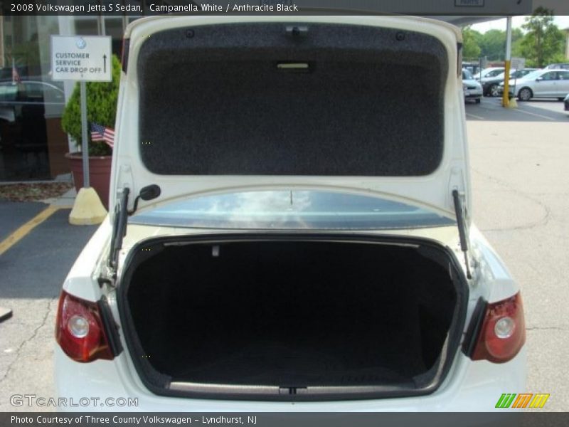 Campanella White / Anthracite Black 2008 Volkswagen Jetta S Sedan