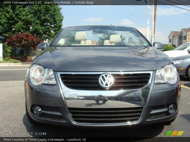 Island Grey Metallic / Cornsilk Beige 2008 Volkswagen Eos 2.0T