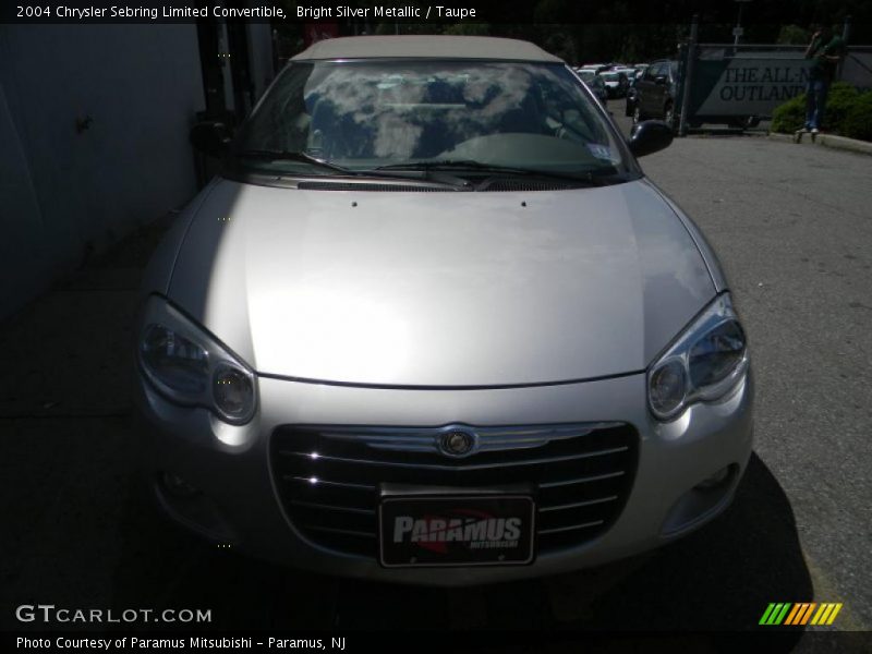 Bright Silver Metallic / Taupe 2004 Chrysler Sebring Limited Convertible