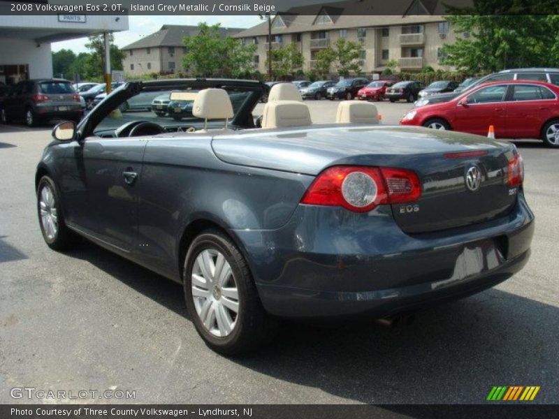 Island Grey Metallic / Cornsilk Beige 2008 Volkswagen Eos 2.0T