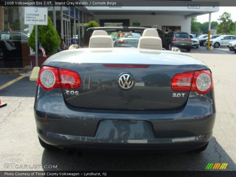 Island Grey Metallic / Cornsilk Beige 2008 Volkswagen Eos 2.0T