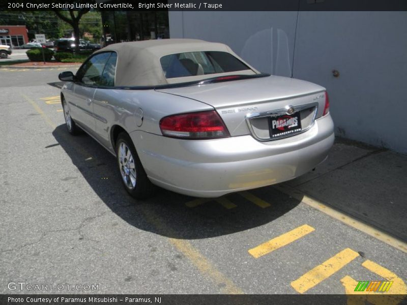 Bright Silver Metallic / Taupe 2004 Chrysler Sebring Limited Convertible