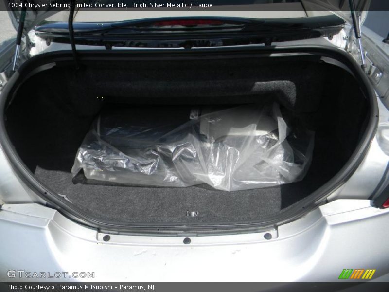 Bright Silver Metallic / Taupe 2004 Chrysler Sebring Limited Convertible