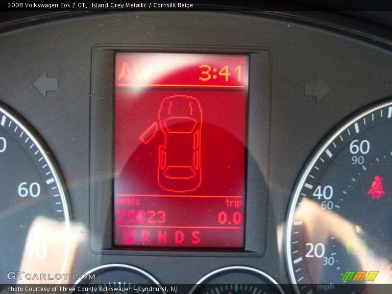 Island Grey Metallic / Cornsilk Beige 2008 Volkswagen Eos 2.0T