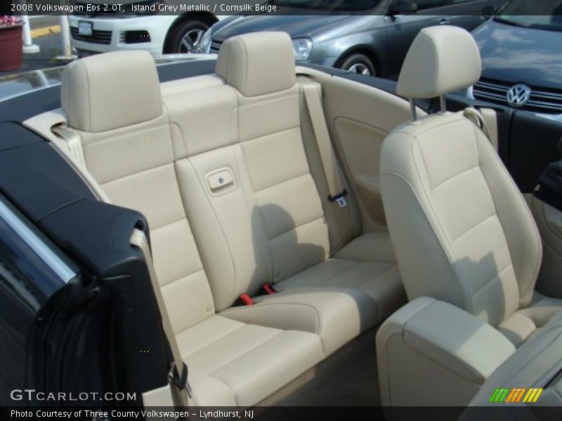 Island Grey Metallic / Cornsilk Beige 2008 Volkswagen Eos 2.0T