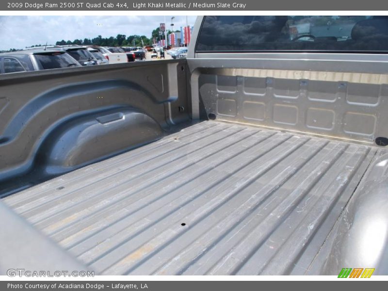 Light Khaki Metallic / Medium Slate Gray 2009 Dodge Ram 2500 ST Quad Cab 4x4