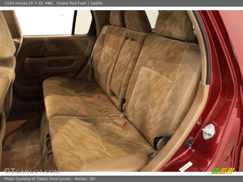Chianti Red Pearl / Saddle 2004 Honda CR-V EX 4WD