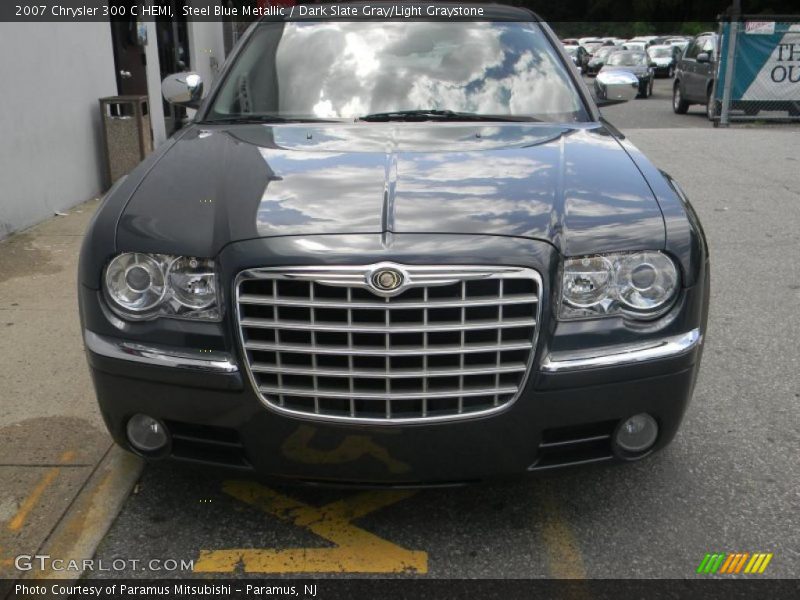 Steel Blue Metallic / Dark Slate Gray/Light Graystone 2007 Chrysler 300 C HEMI