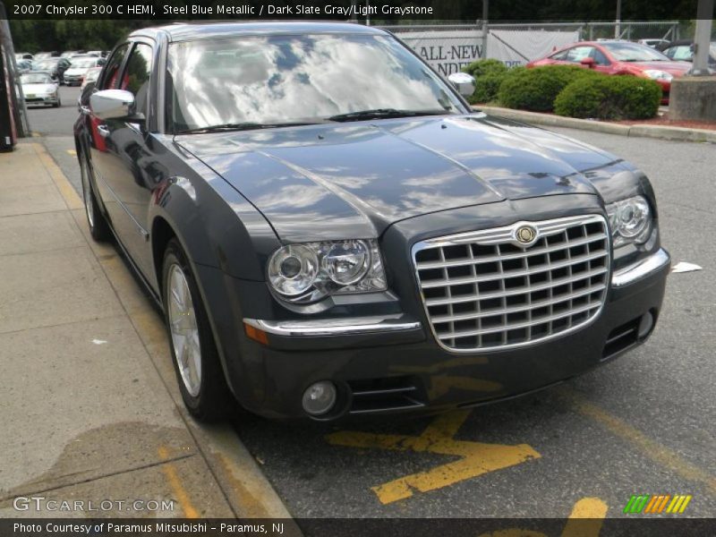 Steel Blue Metallic / Dark Slate Gray/Light Graystone 2007 Chrysler 300 C HEMI
