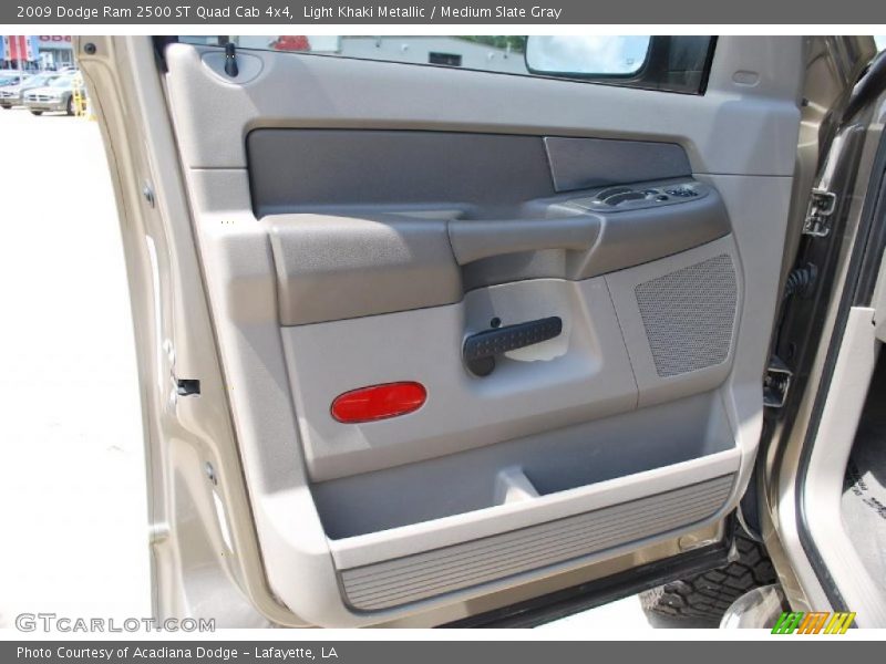 Light Khaki Metallic / Medium Slate Gray 2009 Dodge Ram 2500 ST Quad Cab 4x4