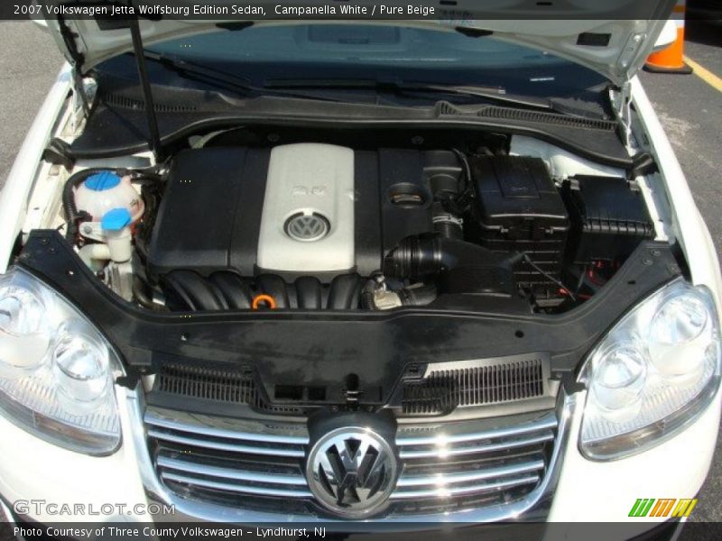 Campanella White / Pure Beige 2007 Volkswagen Jetta Wolfsburg Edition Sedan