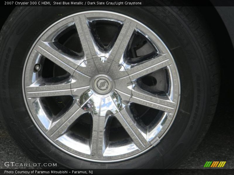 Steel Blue Metallic / Dark Slate Gray/Light Graystone 2007 Chrysler 300 C HEMI