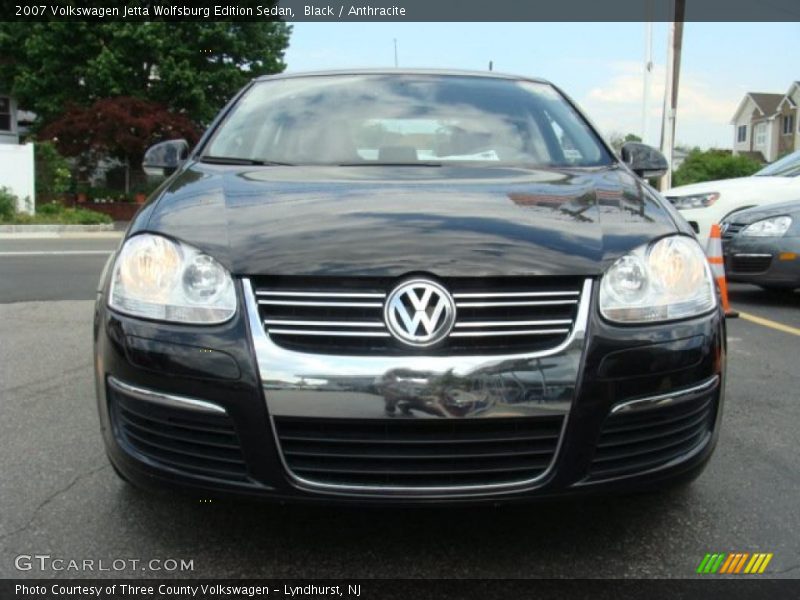 Black / Anthracite 2007 Volkswagen Jetta Wolfsburg Edition Sedan