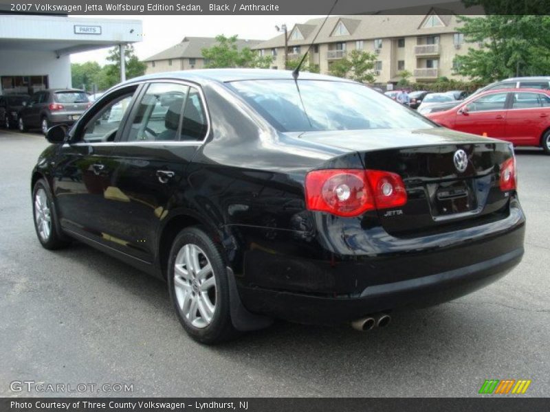 Black / Anthracite 2007 Volkswagen Jetta Wolfsburg Edition Sedan