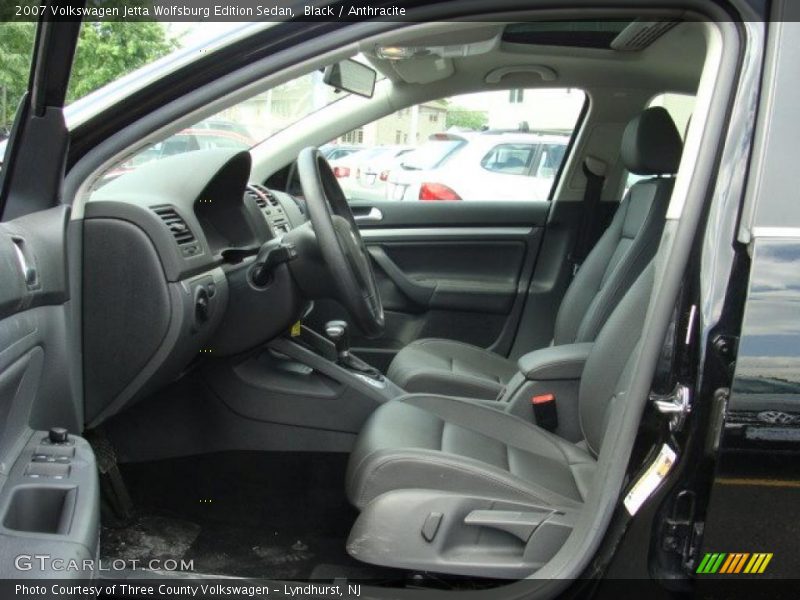 Black / Anthracite 2007 Volkswagen Jetta Wolfsburg Edition Sedan