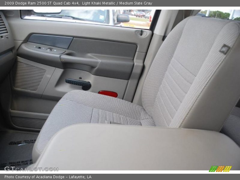 Light Khaki Metallic / Medium Slate Gray 2009 Dodge Ram 2500 ST Quad Cab 4x4