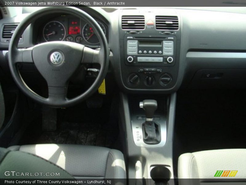 Black / Anthracite 2007 Volkswagen Jetta Wolfsburg Edition Sedan