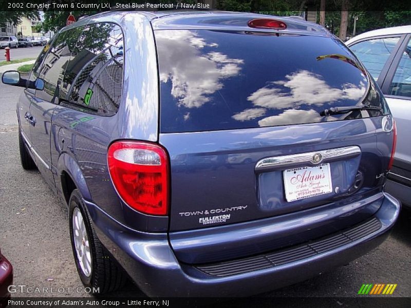 Steel Blue Pearlcoat / Navy Blue 2002 Chrysler Town & Country LXi