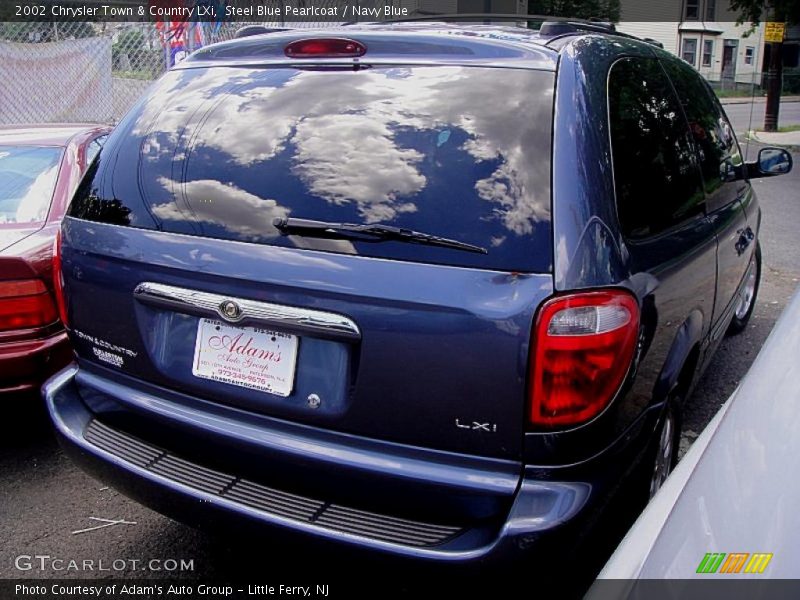 Steel Blue Pearlcoat / Navy Blue 2002 Chrysler Town & Country LXi
