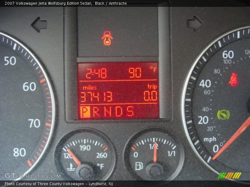Black / Anthracite 2007 Volkswagen Jetta Wolfsburg Edition Sedan