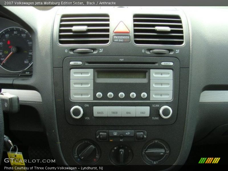 Black / Anthracite 2007 Volkswagen Jetta Wolfsburg Edition Sedan