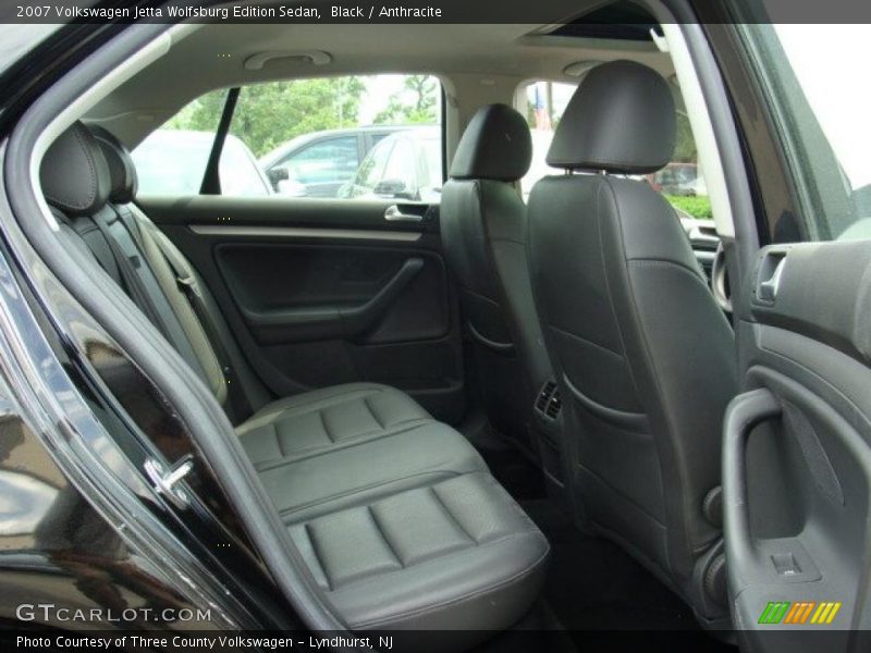 Black / Anthracite 2007 Volkswagen Jetta Wolfsburg Edition Sedan