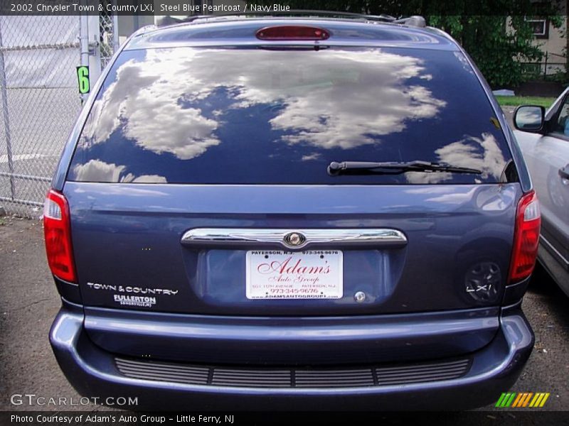 Steel Blue Pearlcoat / Navy Blue 2002 Chrysler Town & Country LXi