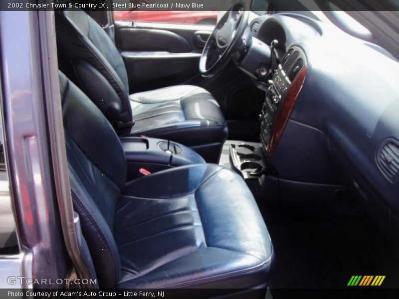  2002 Town & Country LXi Navy Blue Interior