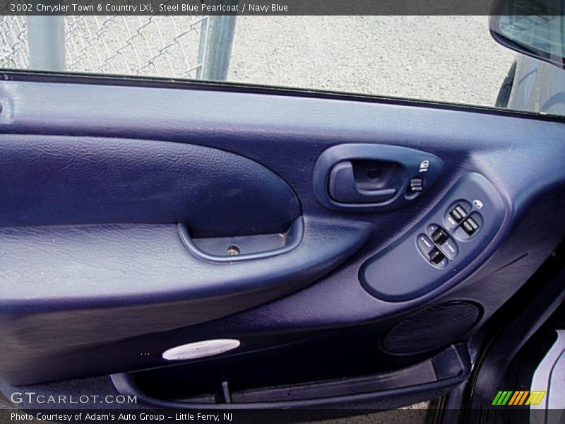 Steel Blue Pearlcoat / Navy Blue 2002 Chrysler Town & Country LXi