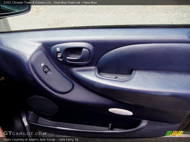 Steel Blue Pearlcoat / Navy Blue 2002 Chrysler Town & Country LXi