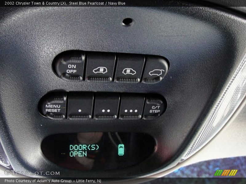 Controls of 2002 Town & Country LXi