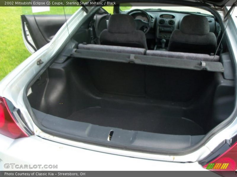 Sterling Silver Metallic / Black 2002 Mitsubishi Eclipse GS Coupe
