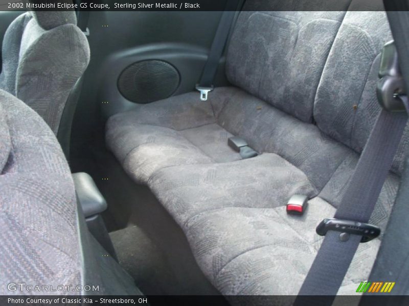 Sterling Silver Metallic / Black 2002 Mitsubishi Eclipse GS Coupe