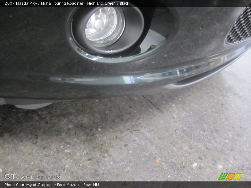 Highland Green / Black 2007 Mazda MX-5 Miata Touring Roadster