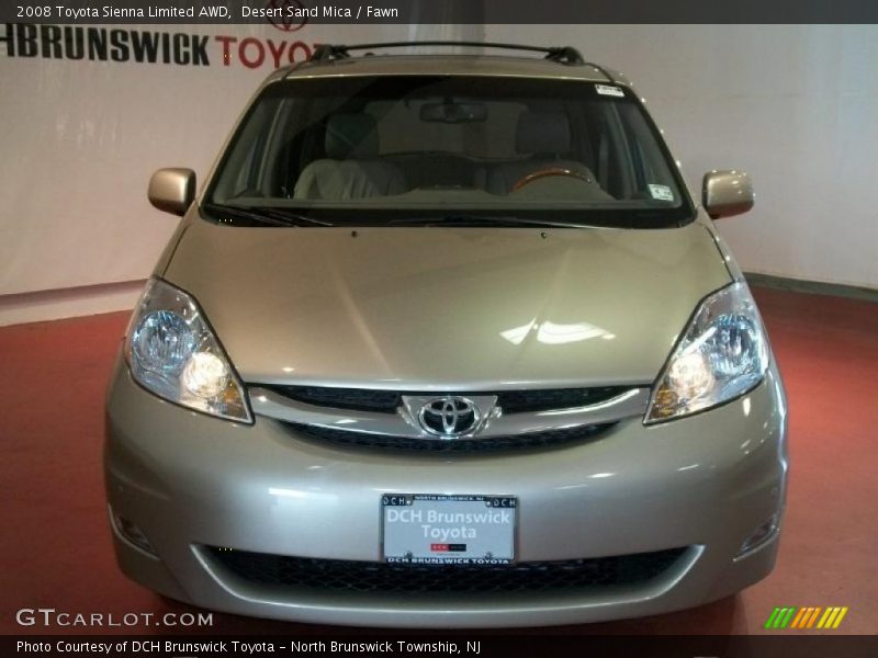 Desert Sand Mica / Fawn 2008 Toyota Sienna Limited AWD