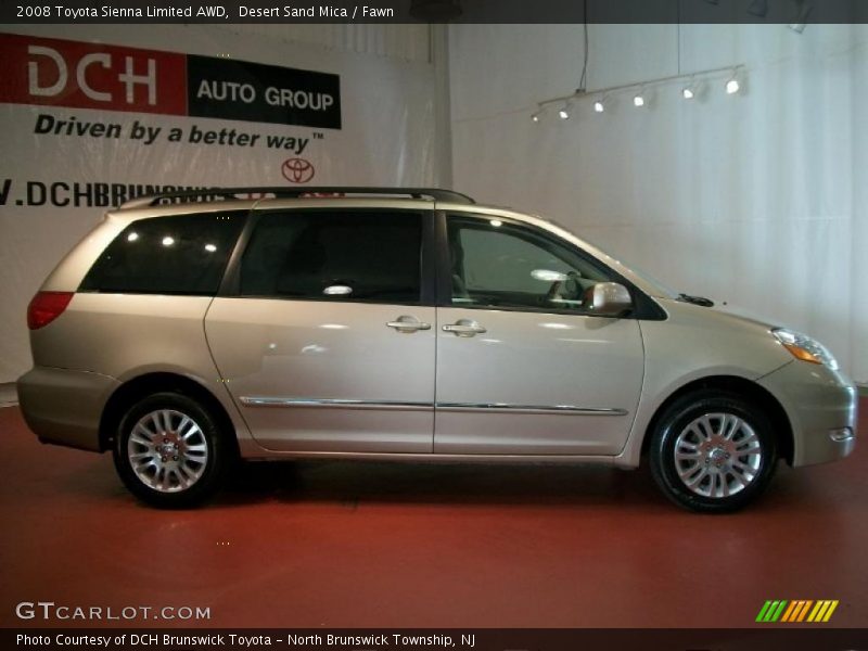 Desert Sand Mica / Fawn 2008 Toyota Sienna Limited AWD