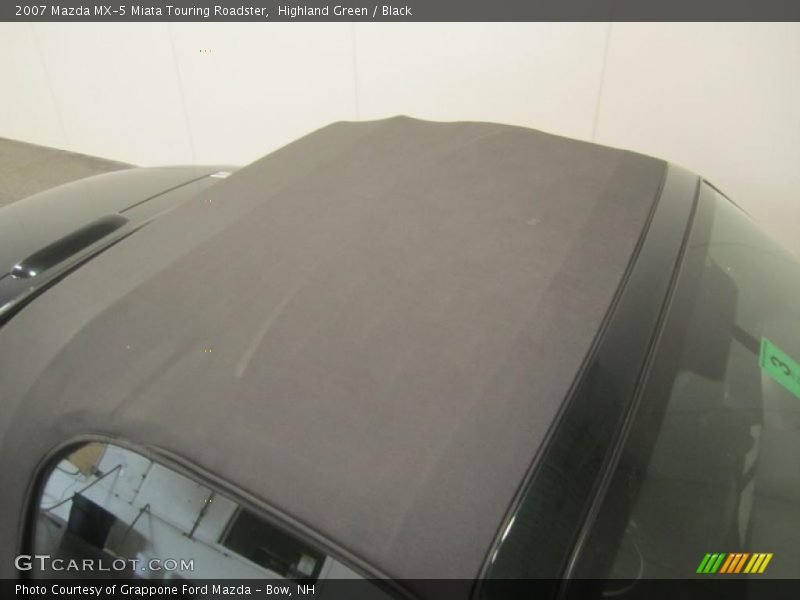 Highland Green / Black 2007 Mazda MX-5 Miata Touring Roadster